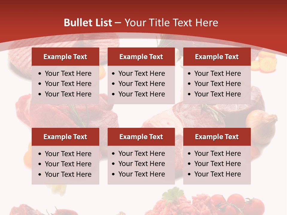 Fresh Meat PowerPoint Template