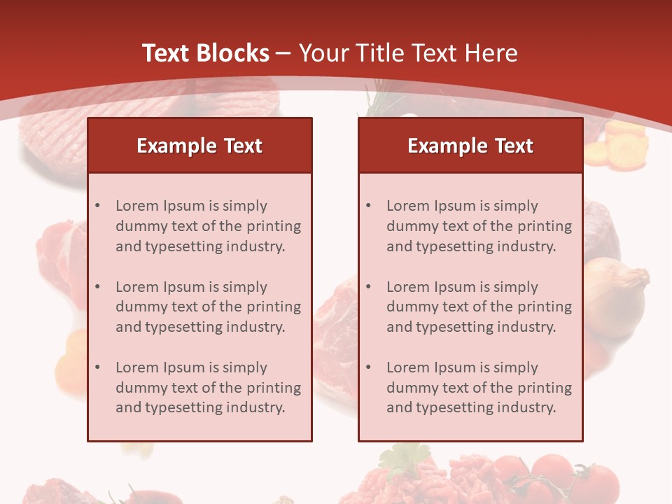 Fresh Meat PowerPoint Template