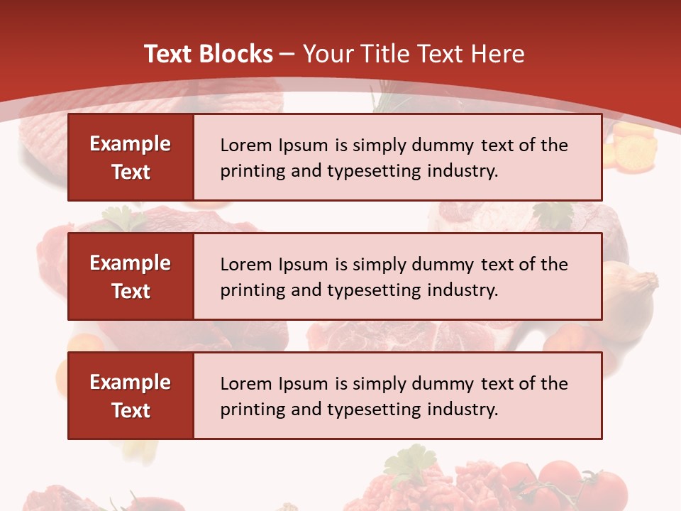Fresh Meat PowerPoint Template