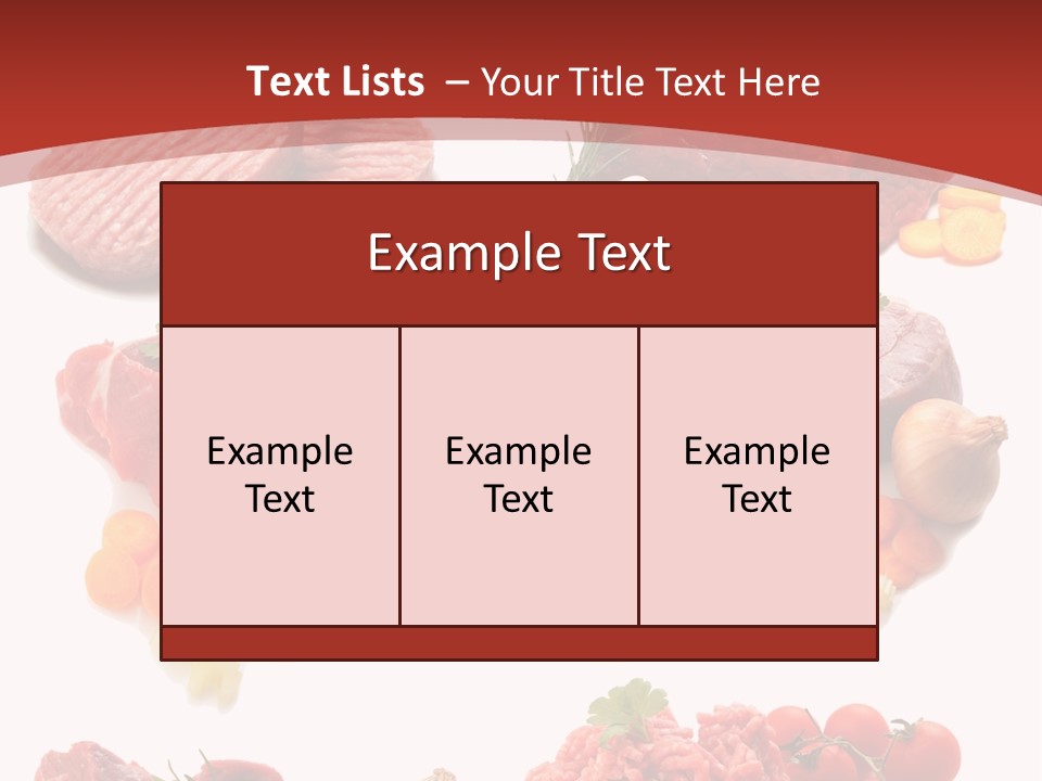 Fresh Meat PowerPoint Template