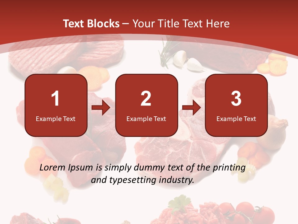 Fresh Meat PowerPoint Template