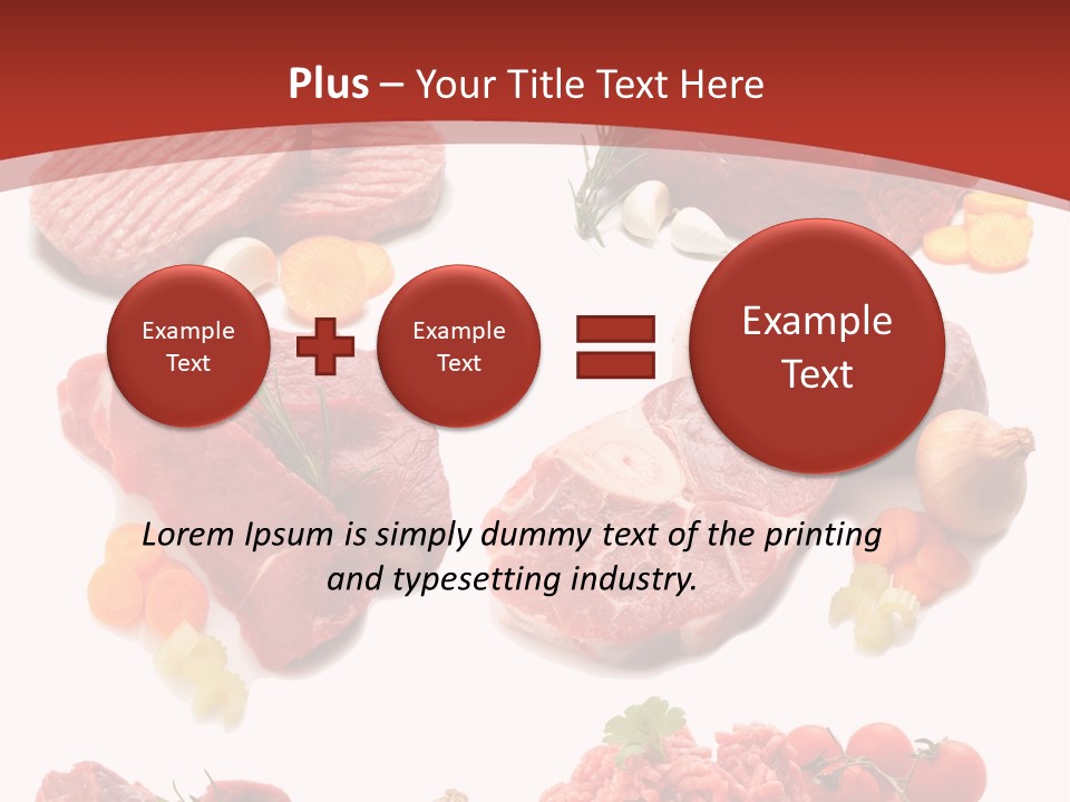 Fresh Meat PowerPoint Template