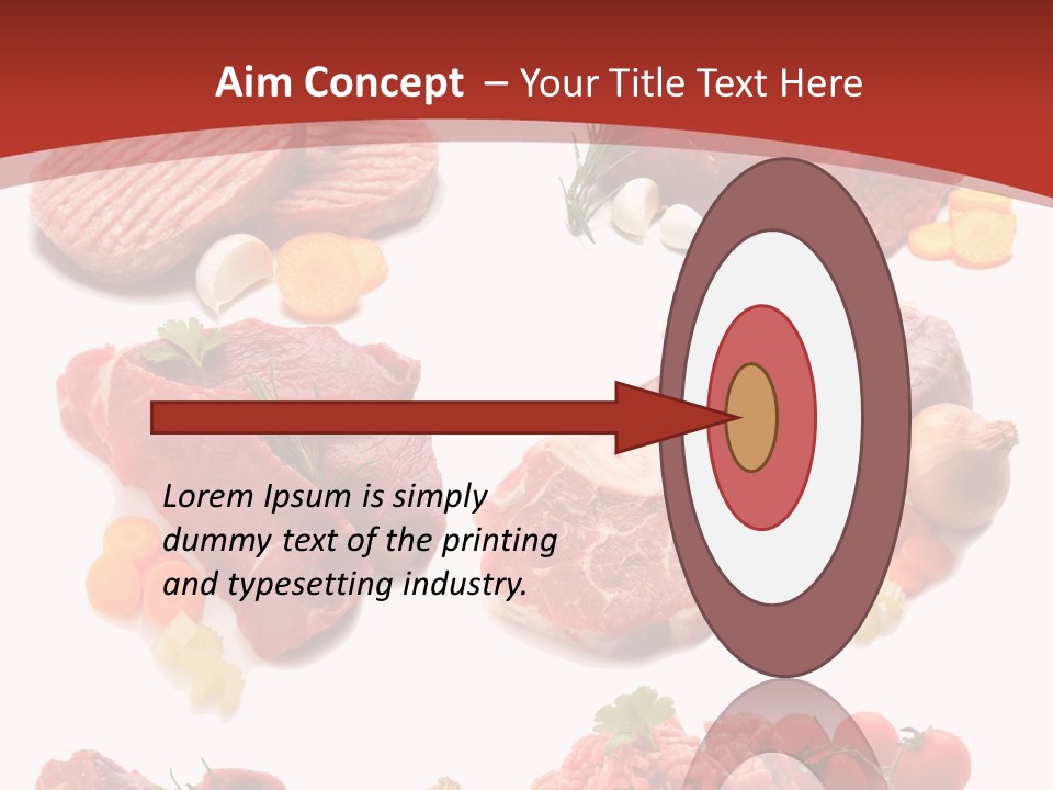 Fresh Meat PowerPoint Template