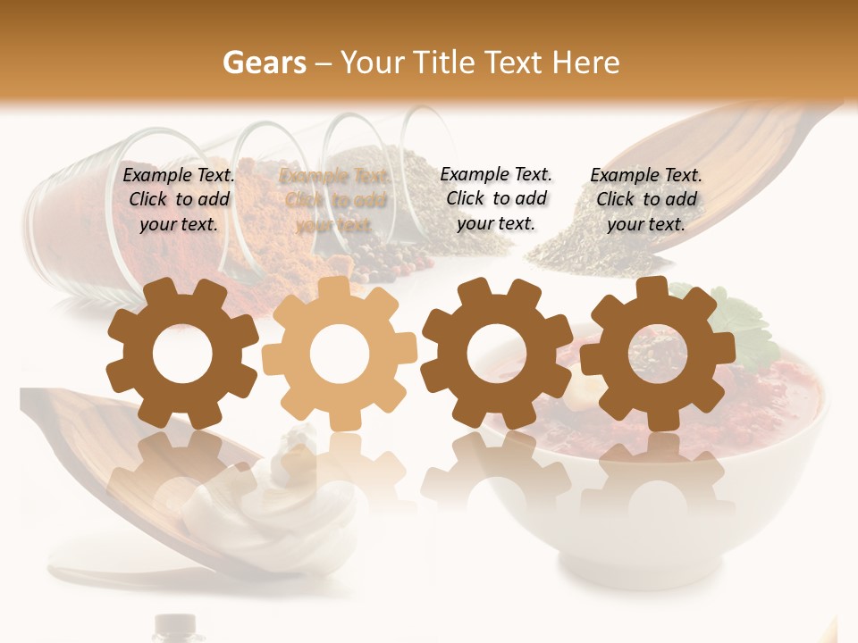 Cooking Ingredients PowerPoint Template