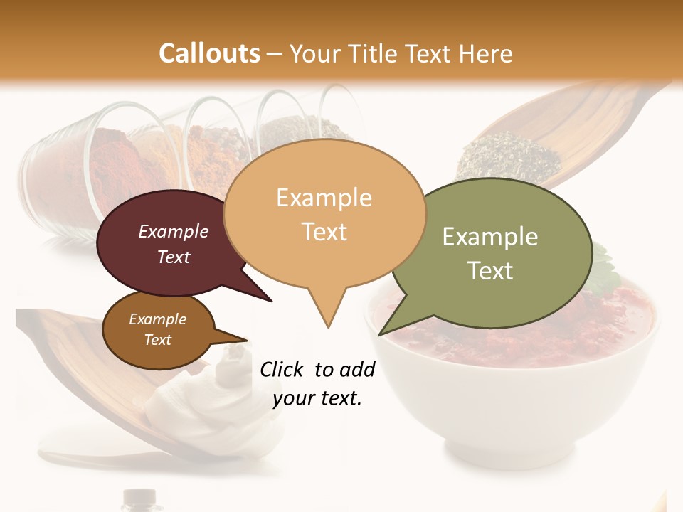 Cooking Ingredients PowerPoint Template