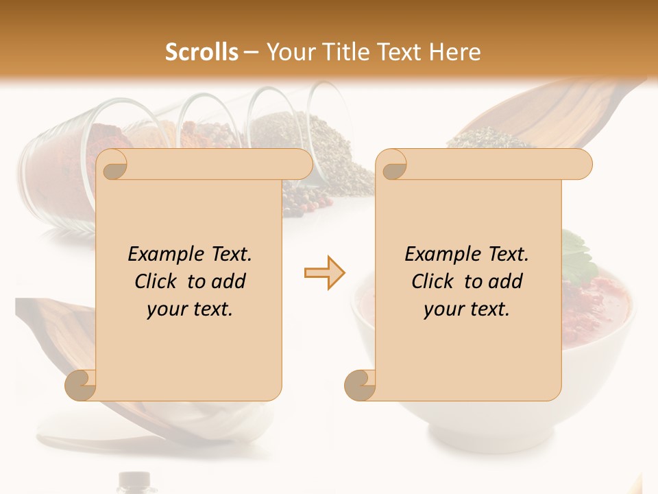 Cooking Ingredients PowerPoint Template