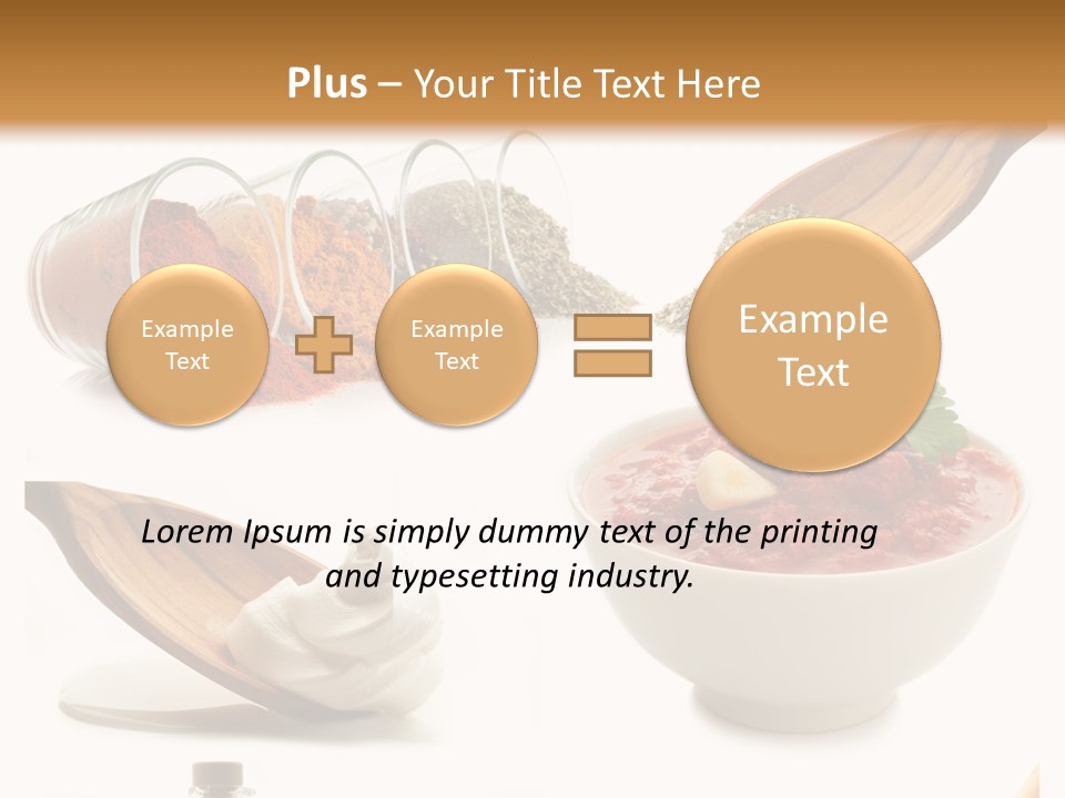Cooking Ingredients PowerPoint Template