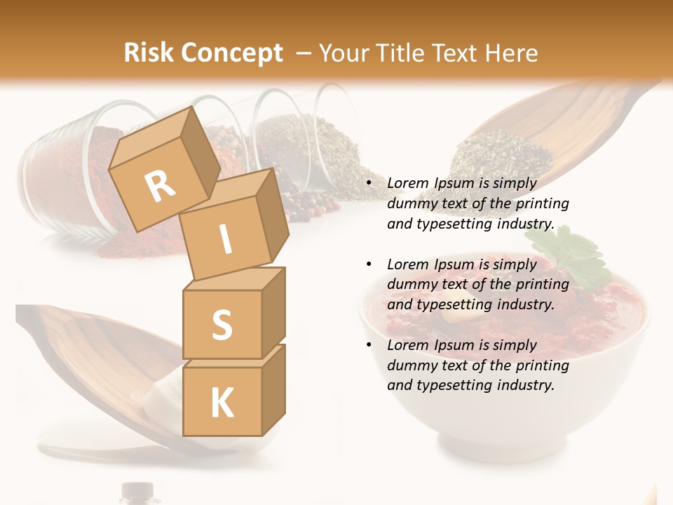 Cooking Ingredients PowerPoint Template