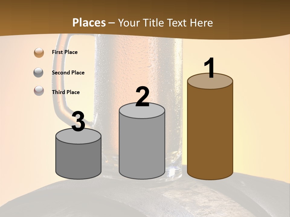Hoop Glass Alcohol PowerPoint Template