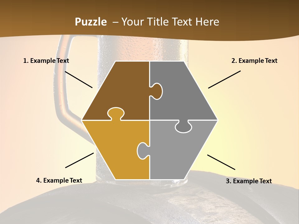 Hoop Glass Alcohol PowerPoint Template