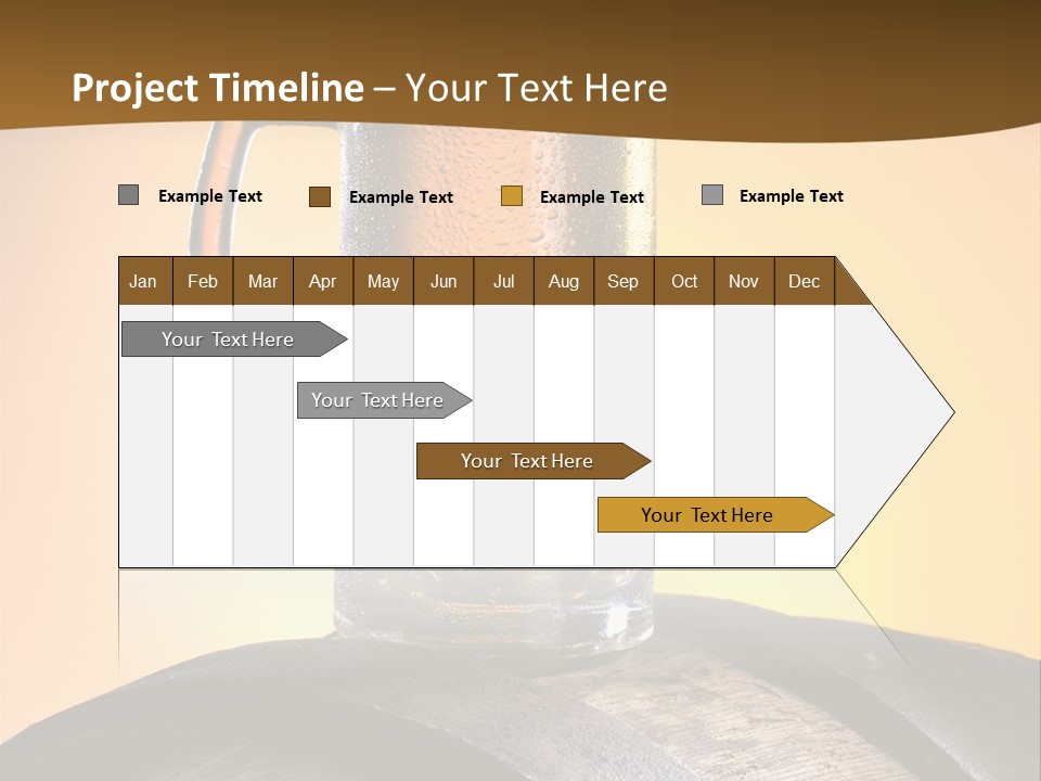 Hoop Glass Alcohol PowerPoint Template