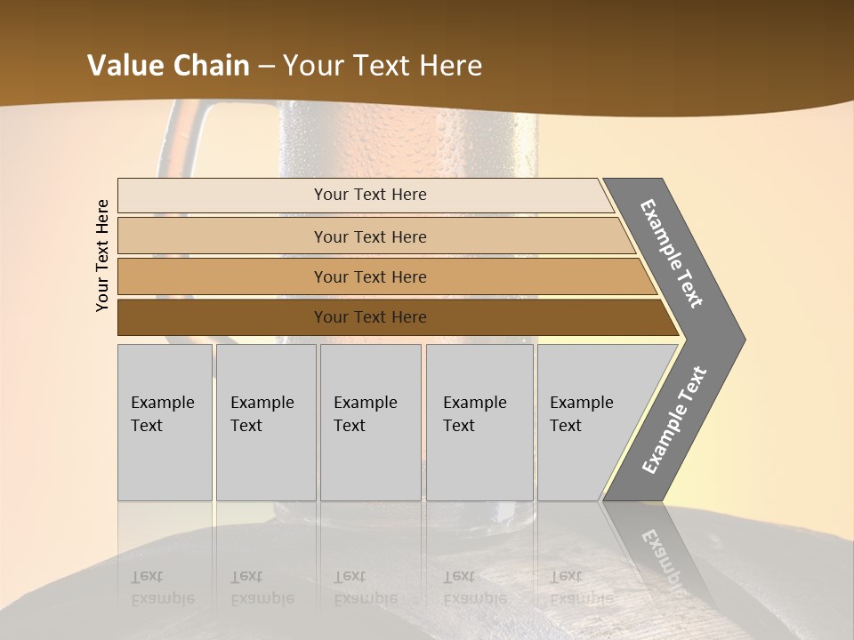 Hoop Glass Alcohol PowerPoint Template