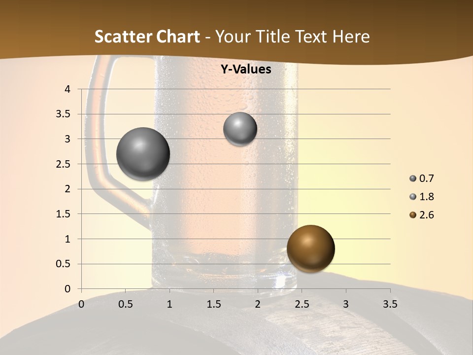 Hoop Glass Alcohol PowerPoint Template