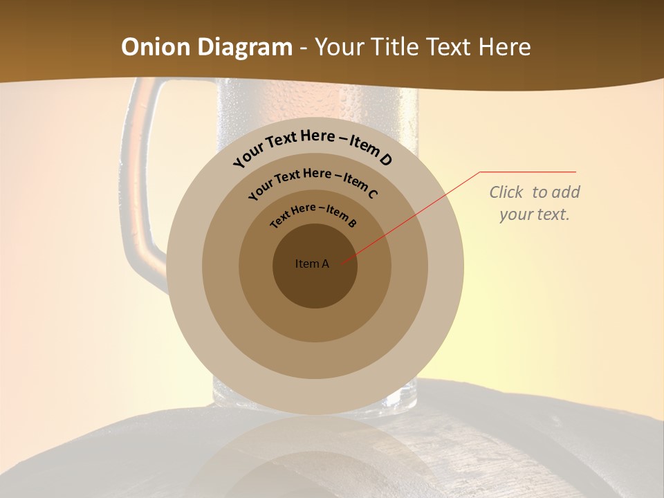 Hoop Glass Alcohol PowerPoint Template