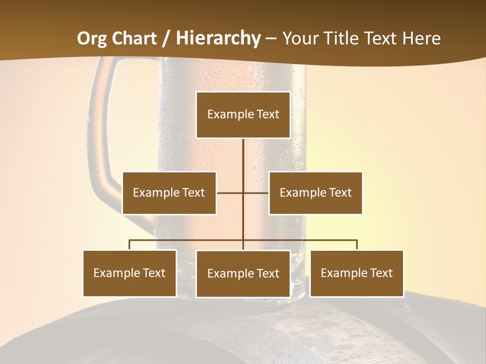 Hoop Glass Alcohol PowerPoint Template