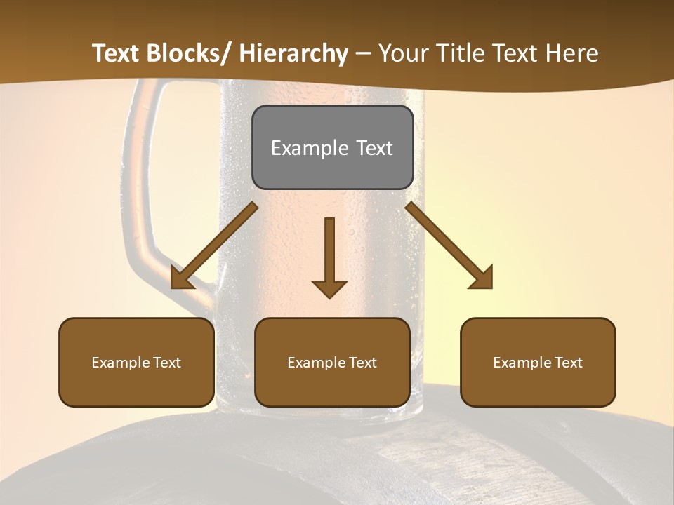 Hoop Glass Alcohol PowerPoint Template