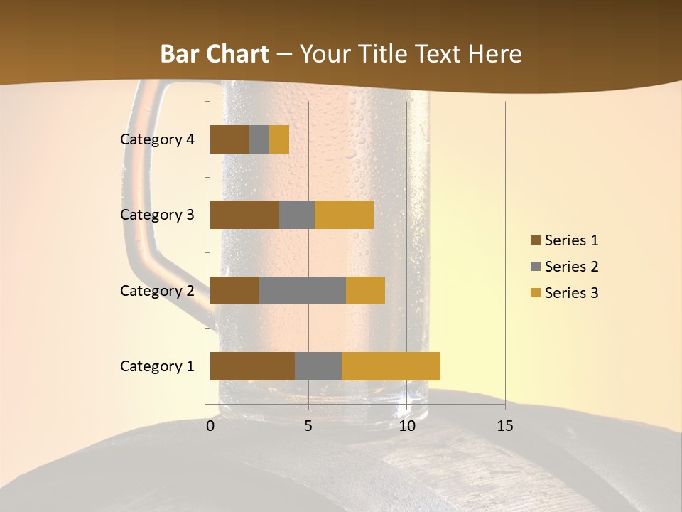 Hoop Glass Alcohol PowerPoint Template