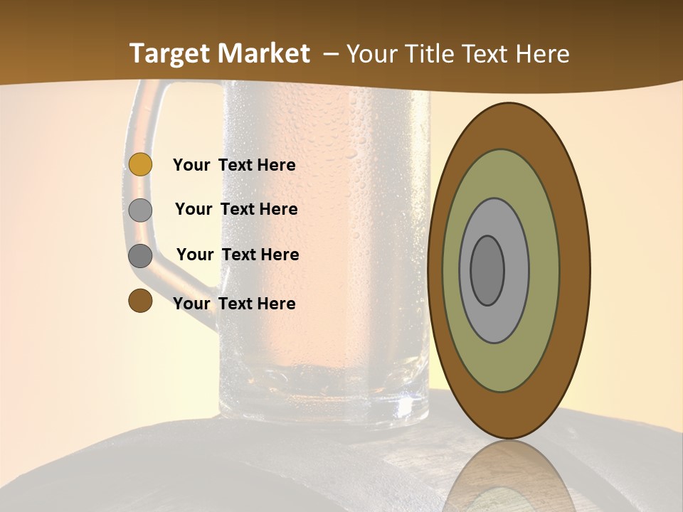 Hoop Glass Alcohol PowerPoint Template