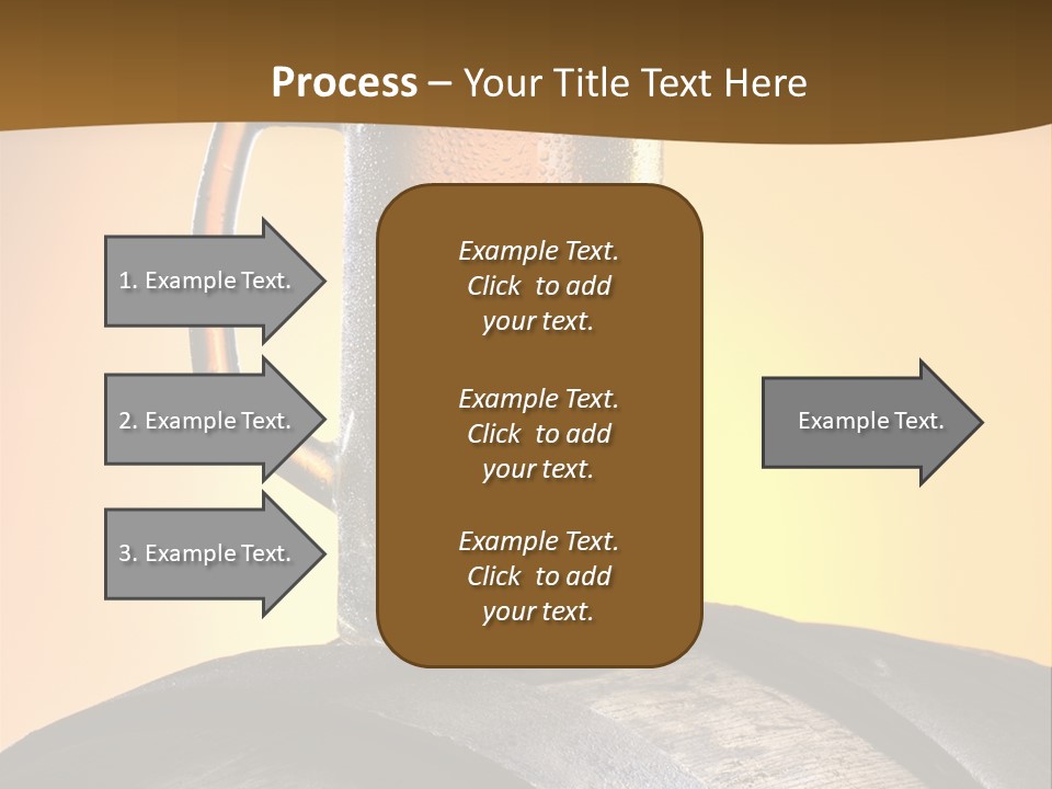 Hoop Glass Alcohol PowerPoint Template