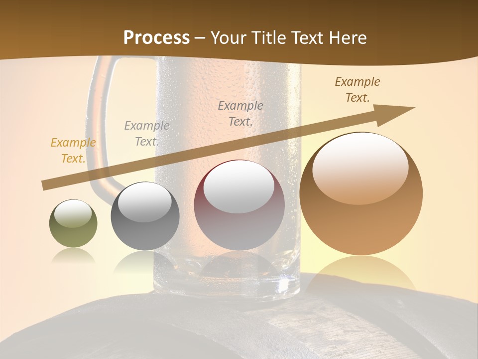 Hoop Glass Alcohol PowerPoint Template