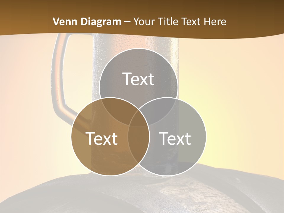 Hoop Glass Alcohol PowerPoint Template