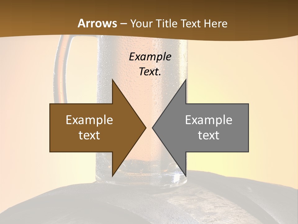 Hoop Glass Alcohol PowerPoint Template