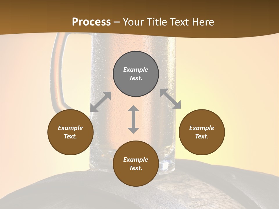 Hoop Glass Alcohol PowerPoint Template