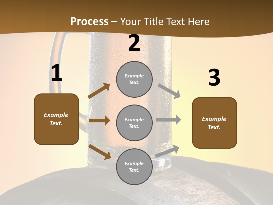 Hoop Glass Alcohol PowerPoint Template