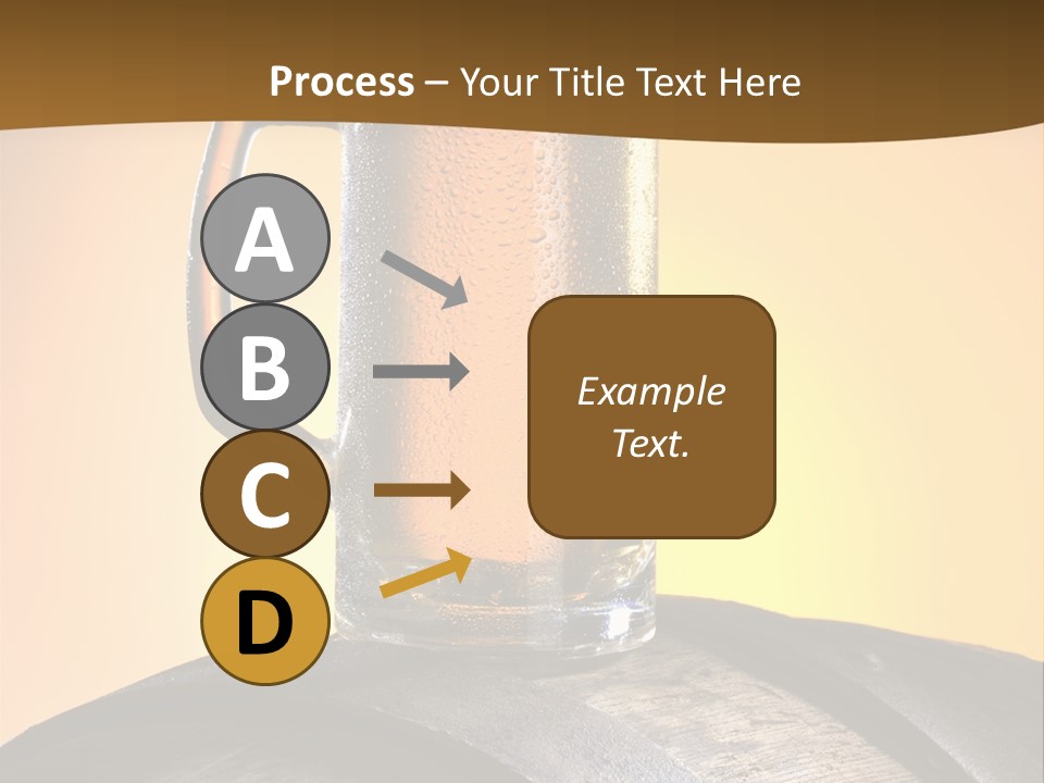 Hoop Glass Alcohol PowerPoint Template
