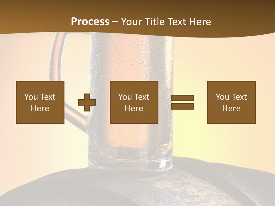 Hoop Glass Alcohol PowerPoint Template