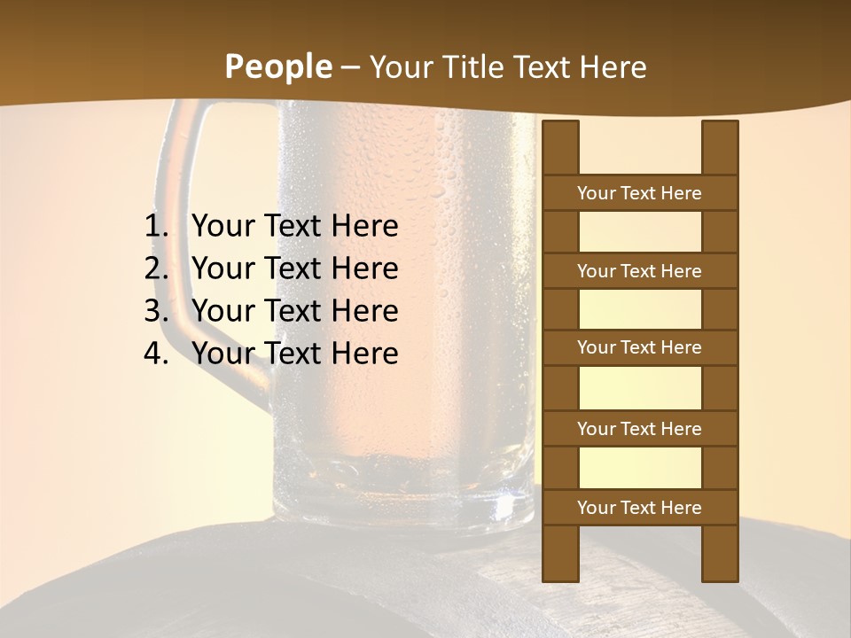 Hoop Glass Alcohol PowerPoint Template