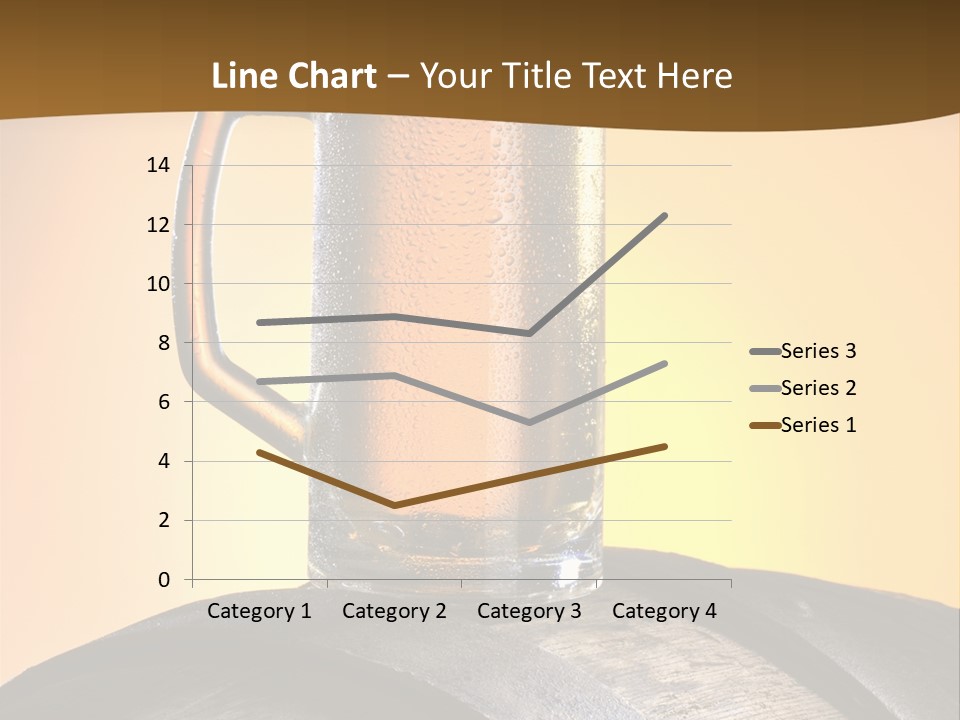 Hoop Glass Alcohol PowerPoint Template