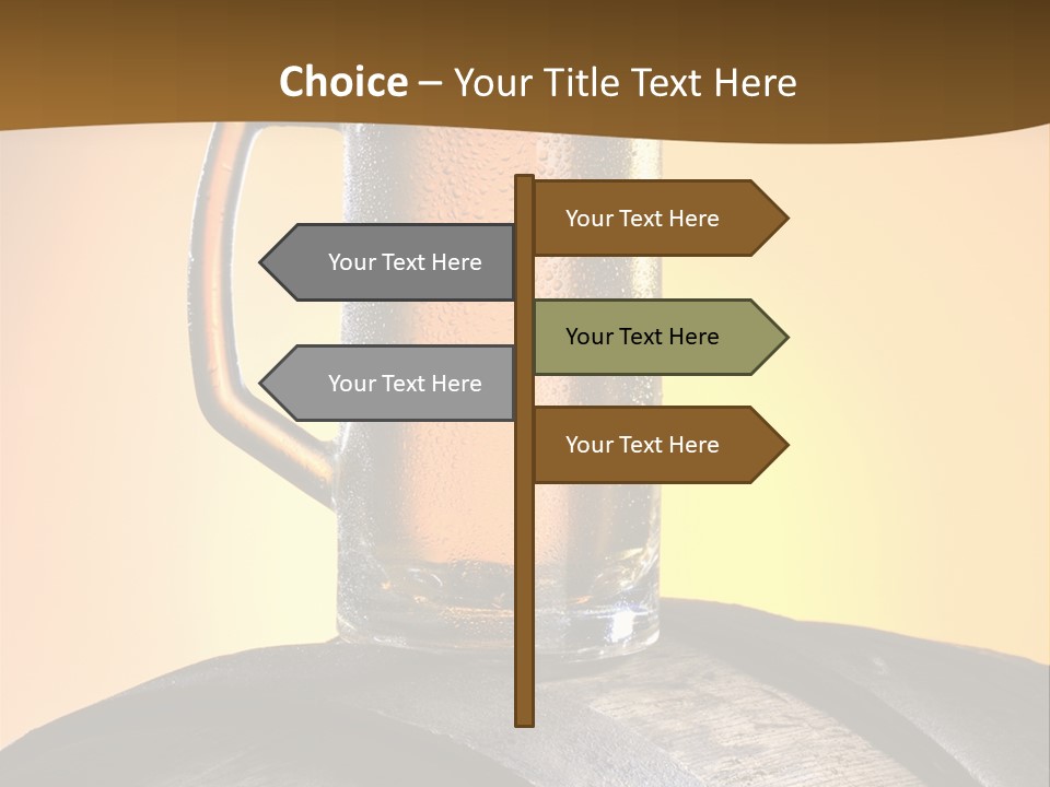 Hoop Glass Alcohol PowerPoint Template