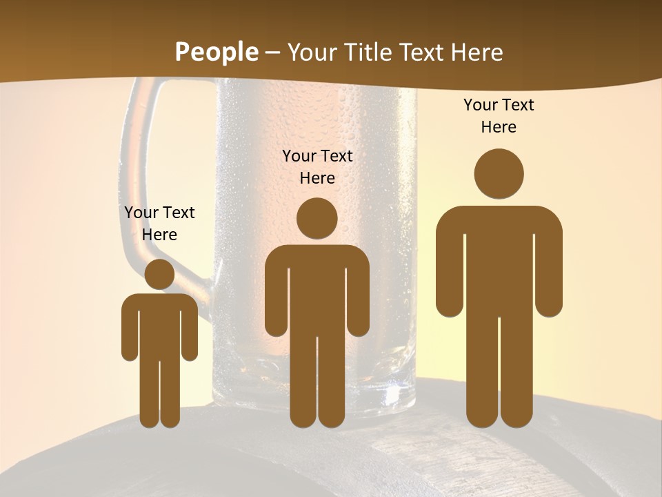 Hoop Glass Alcohol PowerPoint Template