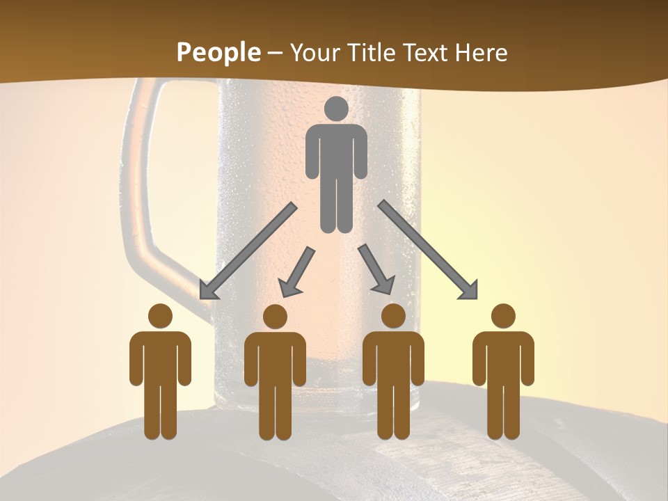 Hoop Glass Alcohol PowerPoint Template