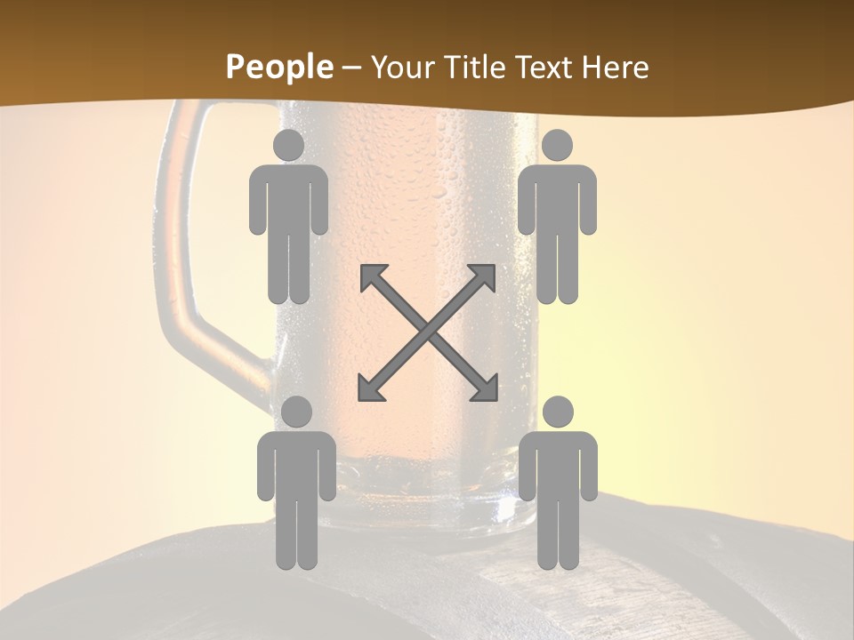 Hoop Glass Alcohol PowerPoint Template