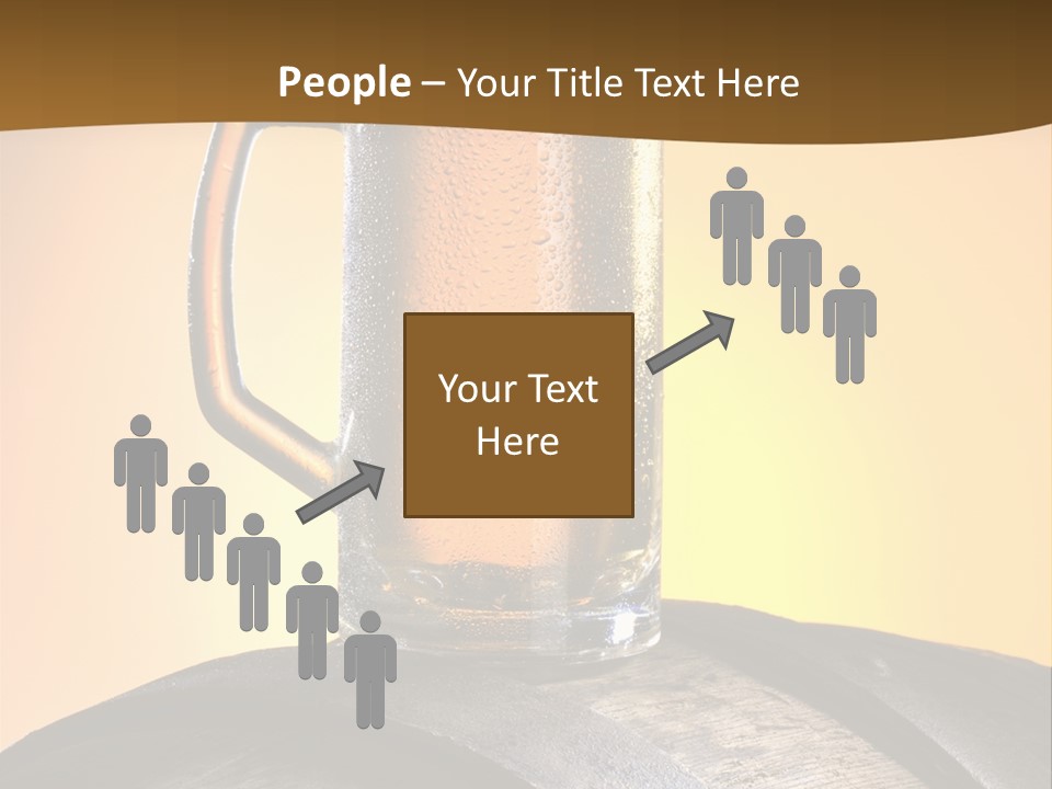 Hoop Glass Alcohol PowerPoint Template