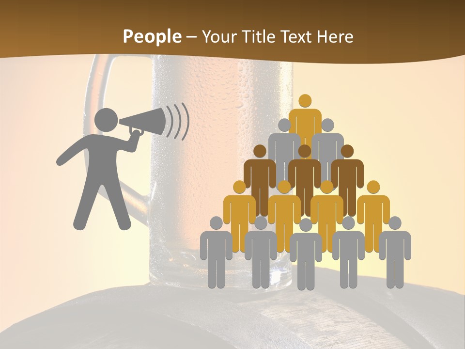 Hoop Glass Alcohol PowerPoint Template