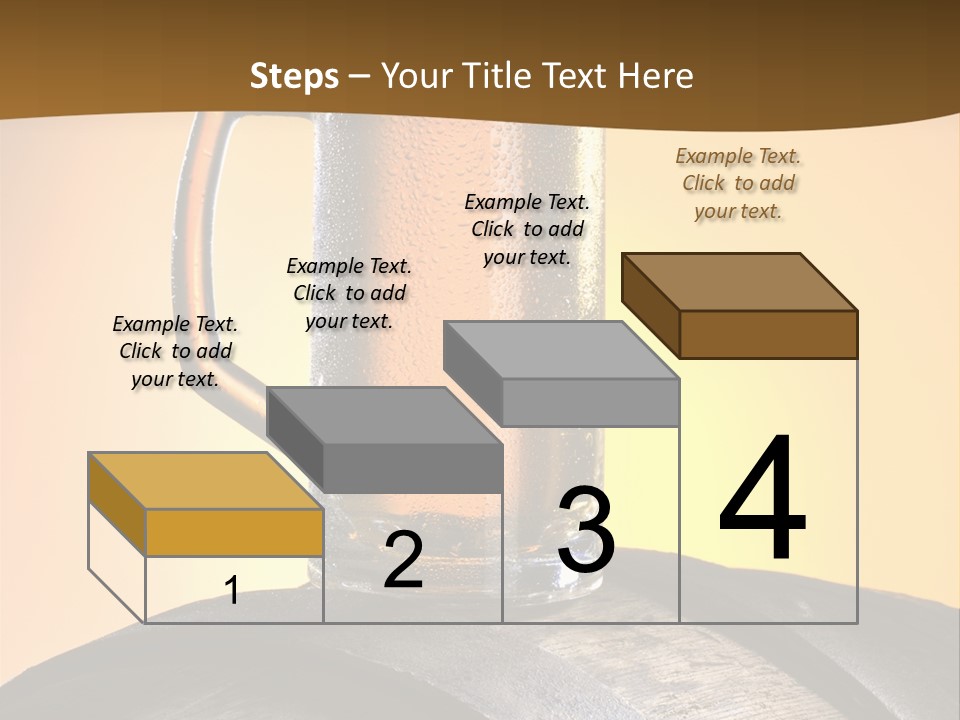 Hoop Glass Alcohol PowerPoint Template