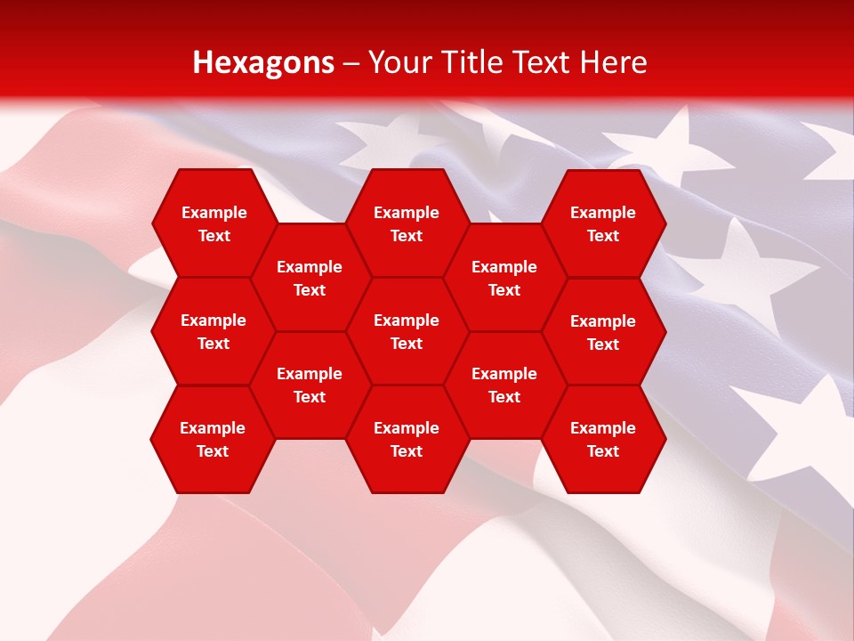 Usa Flag PowerPoint Template
