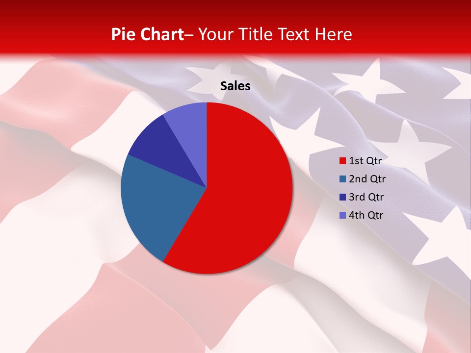 Usa Flag PowerPoint Template