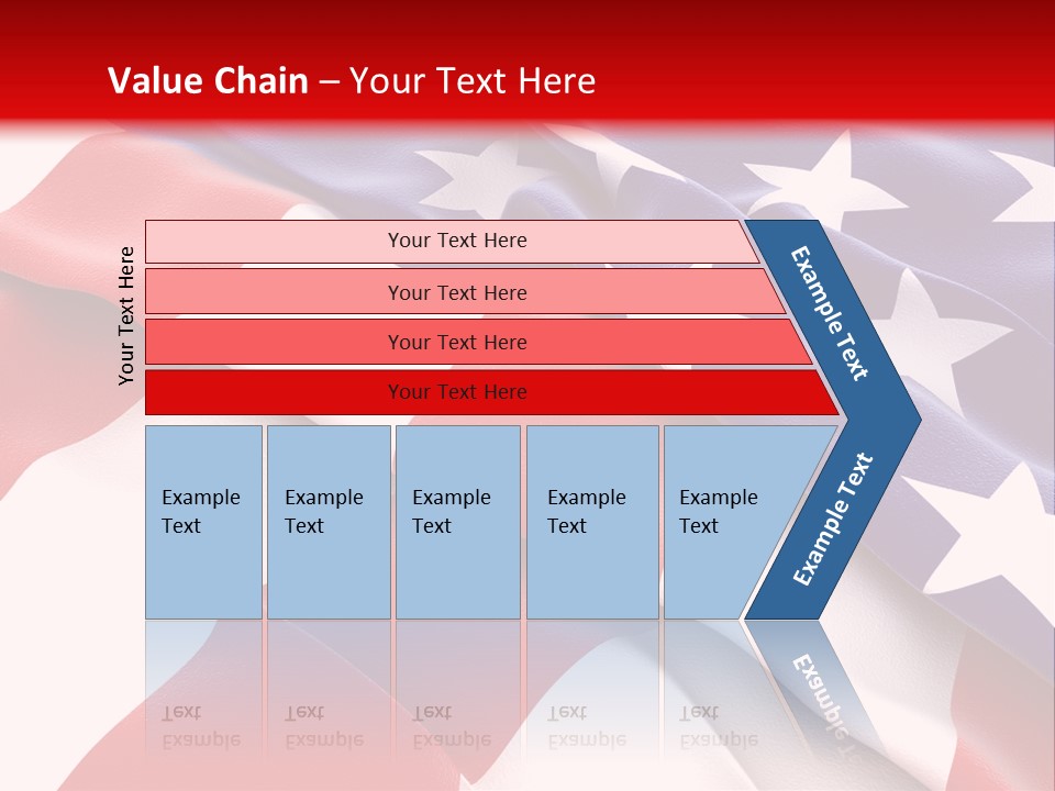 Usa Flag PowerPoint Template