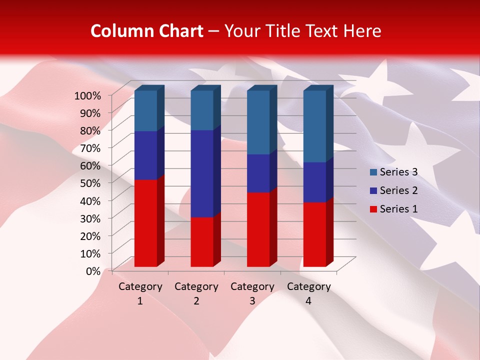 Usa Flag PowerPoint Template
