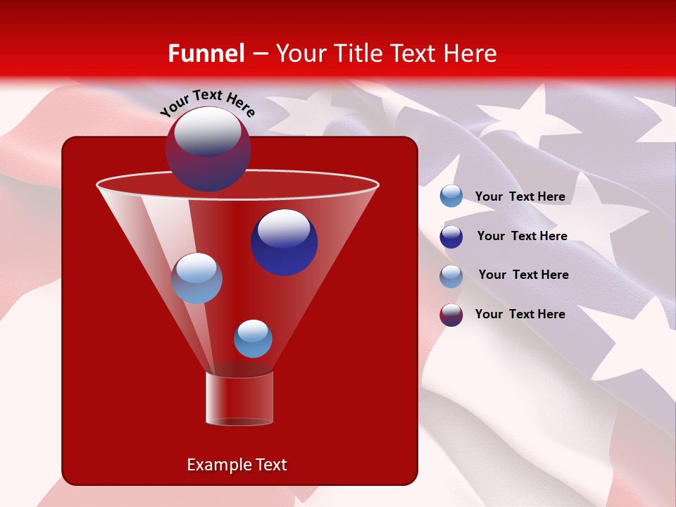 Usa Flag PowerPoint Template