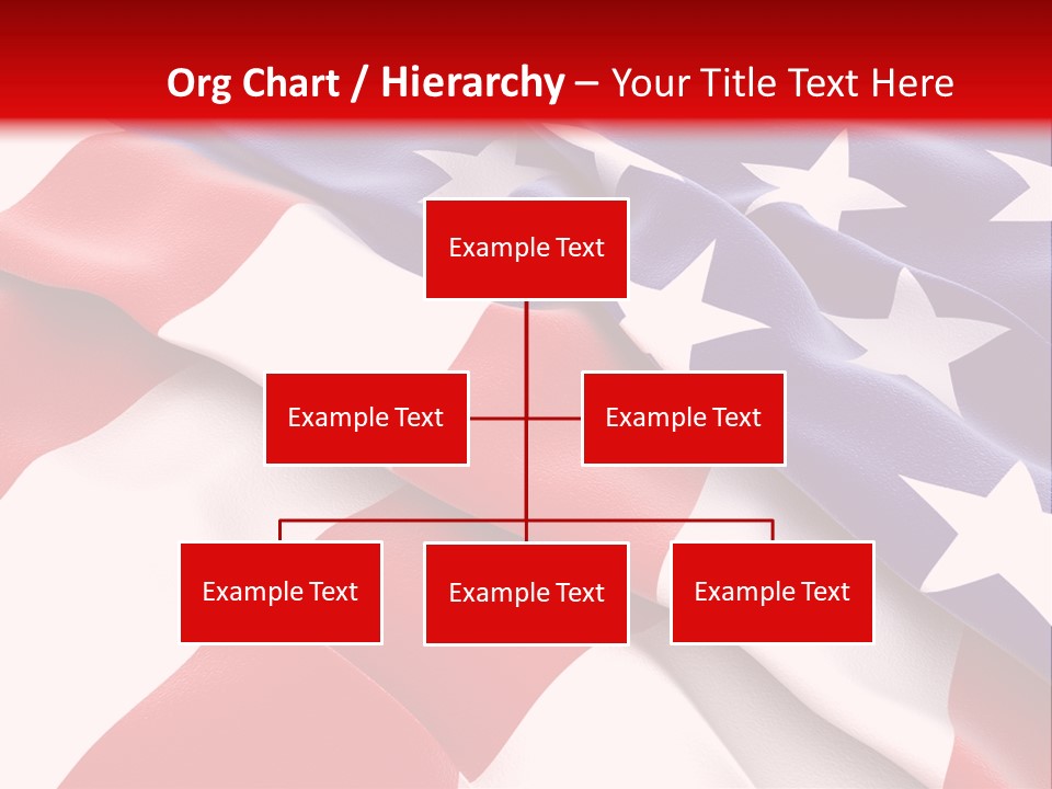 Usa Flag PowerPoint Template