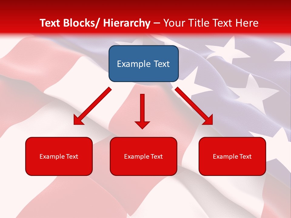 Usa Flag PowerPoint Template