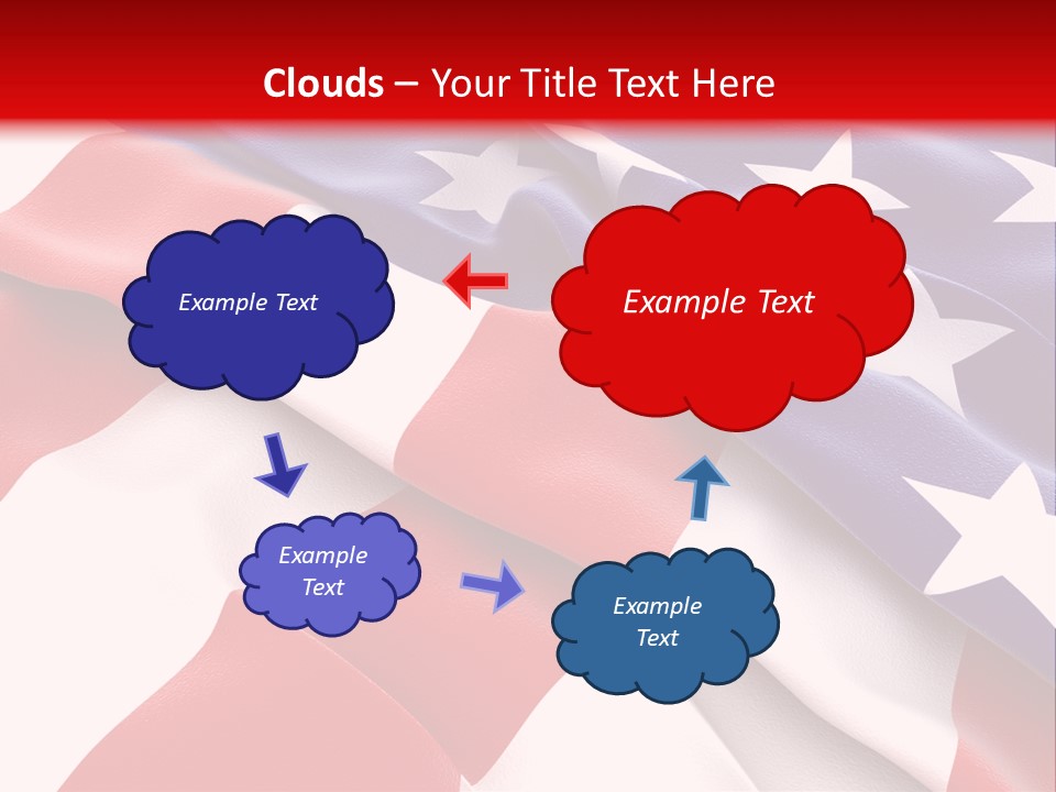 Usa Flag PowerPoint Template