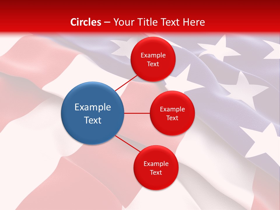 Usa Flag PowerPoint Template