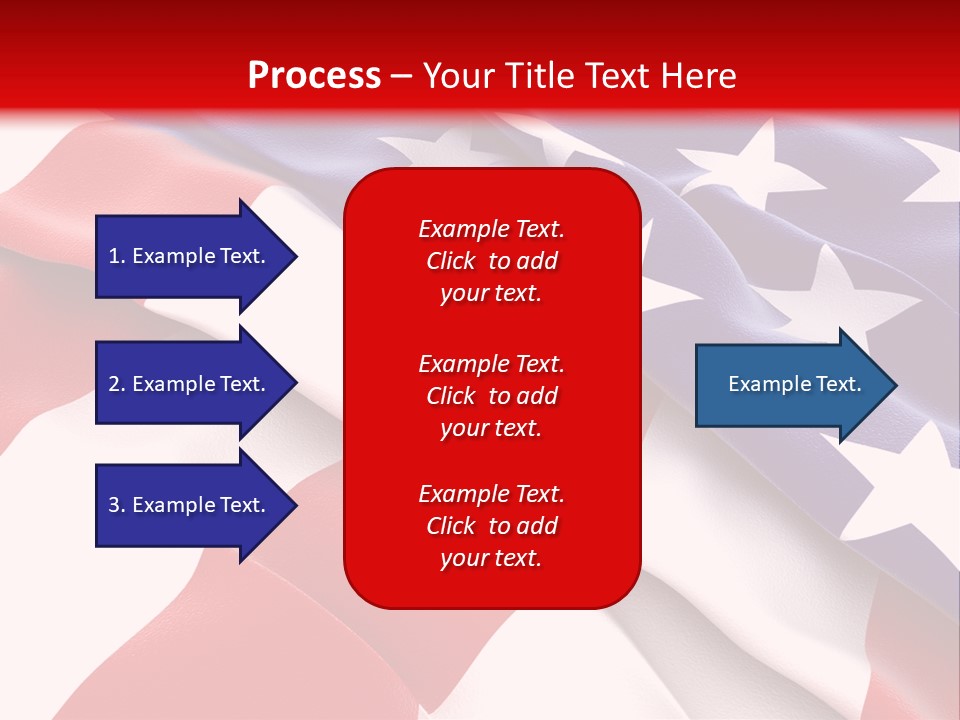 Usa Flag PowerPoint Template