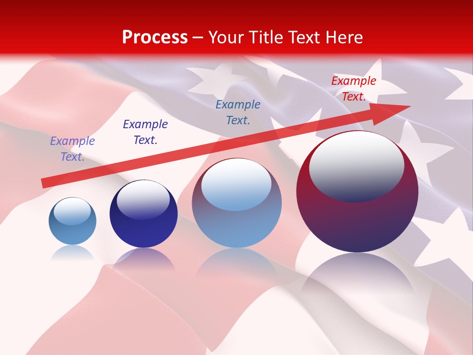 Usa Flag PowerPoint Template